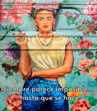 Cargar imagen en el visor de la galería, MURAL ARGENTINA. Mural de Frida Kahlo en Buenos Aires, Campos Jesses.
