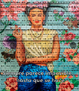 MURAL ARGENTINA. Mural de Frida Kahlo en Buenos Aires, Campos Jesses.