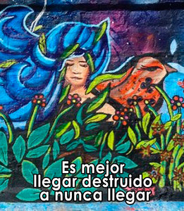 MURAL CHILE. Mural Día de la Mujer, Tikay
