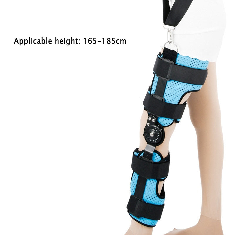 Household adjustable knee joint support lower limb support knee knee rehabilitation leg fracture meniscus protective gear J2304